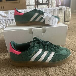 adidas Green and Pink Athletic Shoes